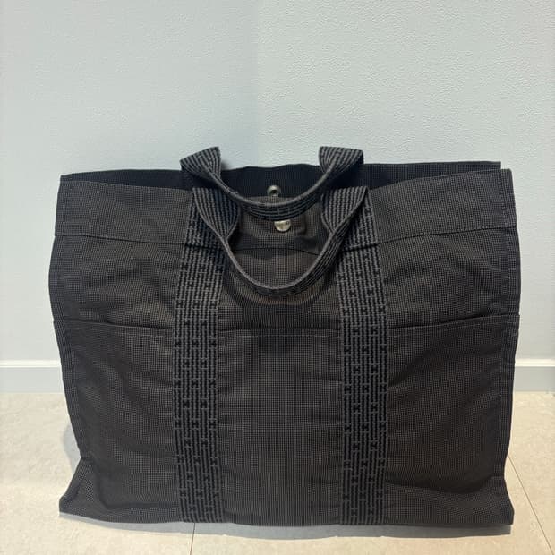 에르메스 후루토 MM 토트백 그레이(자물쇠있음)