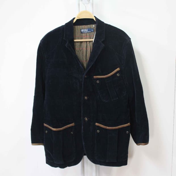 W-3607/폴로 정품 남성용 코듀로이 골덴 자켓 L