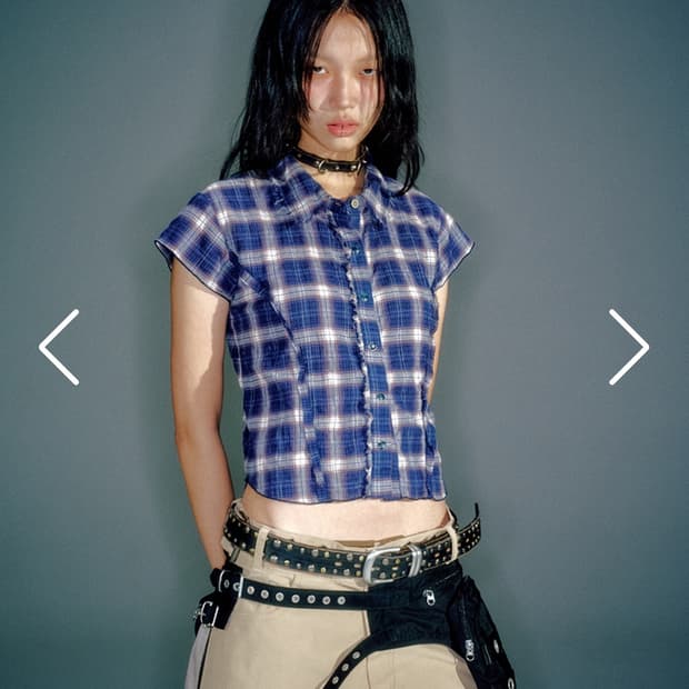 베이컨트아카이브 nana stud leather choker