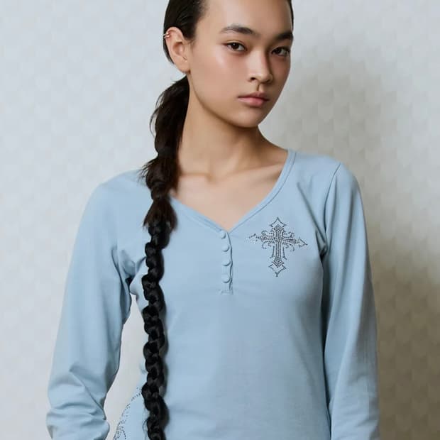 러브이즈트루 GT HOTFIX SLEEVE TEE(BLUE)