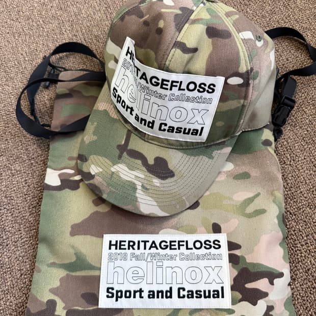 18FW 헤리티지플로스x헬리녹스 캡 샤코슈