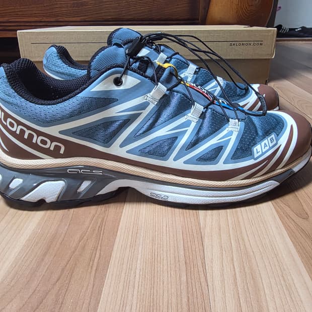 살로몬 XT-6 어게안 블루 헤이즐넛 280