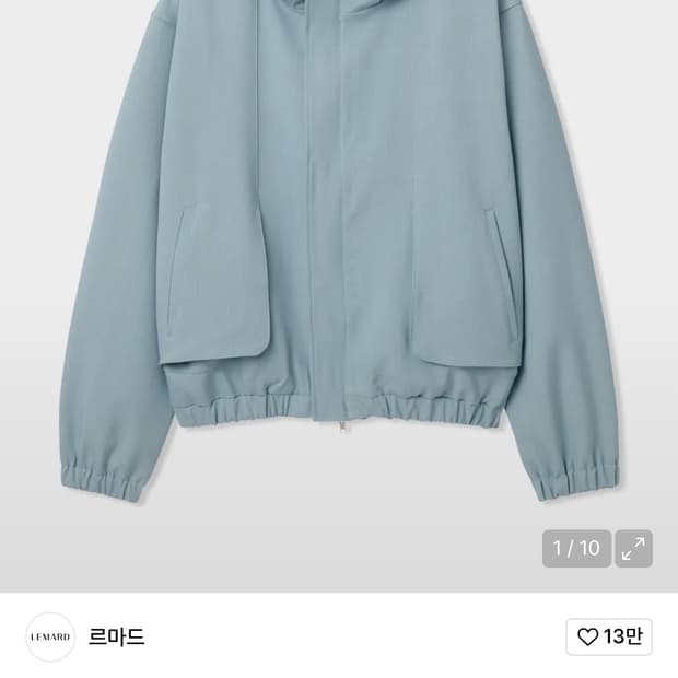 르마드 포켓 밴딩 후드 야상 3size