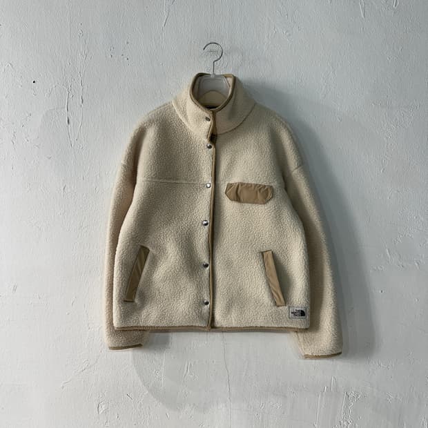 노스페이스 양털 플리스 점퍼 여성S-XS