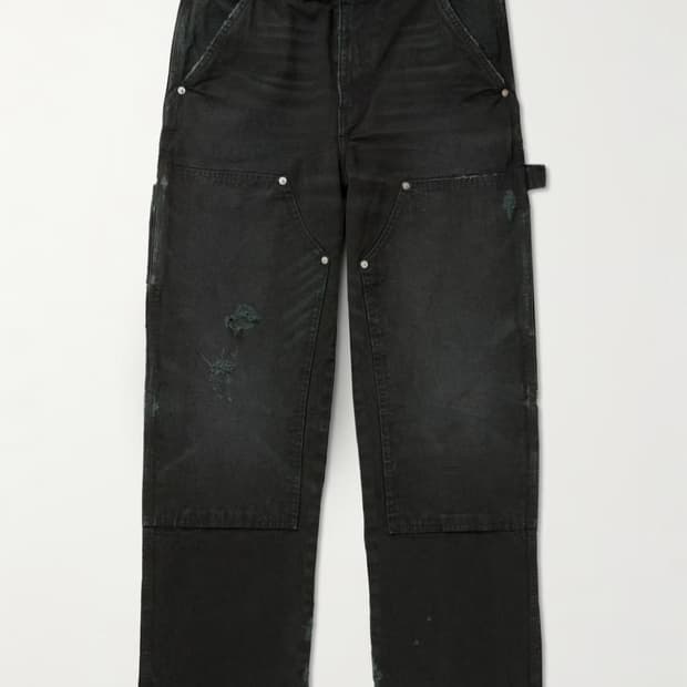 앙팡리쉬데프리메 ERD 스트레이트 디스트레스 더블니 카펜터 31 사이즈