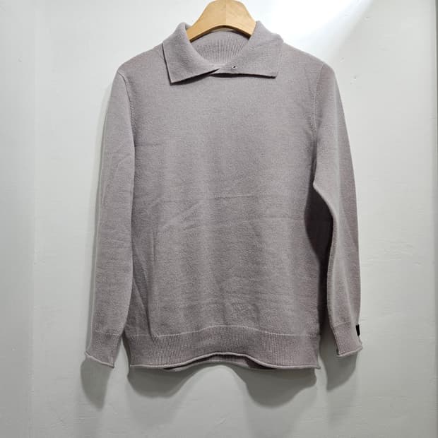 LBL 캐시미어100 카라넥 니트 풀오버 