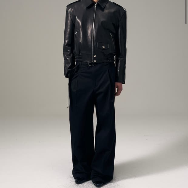 Noice COTTON BELTED WIDE PANTS  새상품