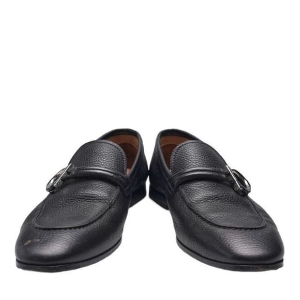 살바토레 페라가모 간치니 은장 로퍼 265