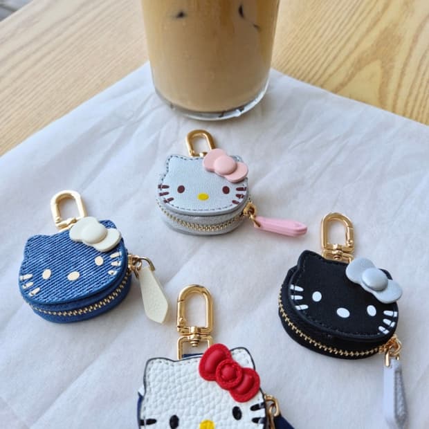 ❤️키티 미니파우치 키링❤️
