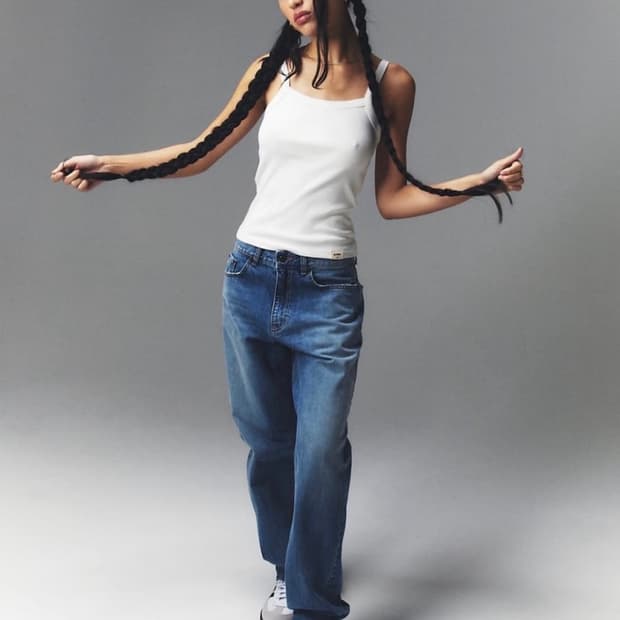 글로니 93 Mid-rise Jean XS
