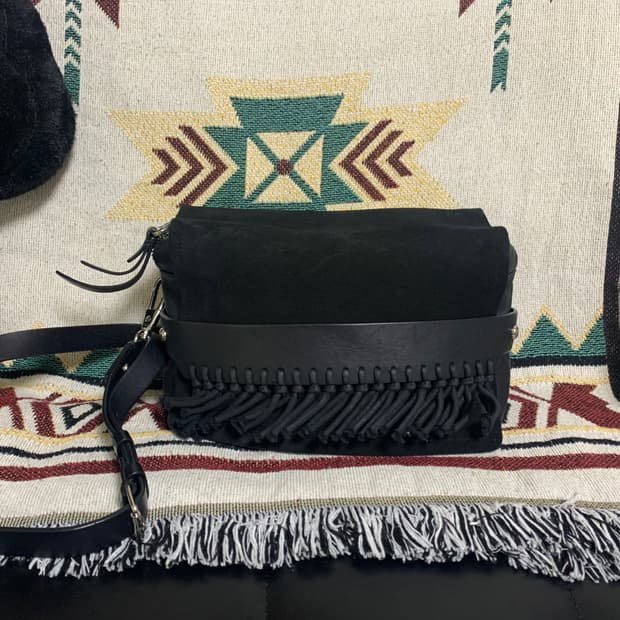 3.1 PHILLIP LIM 필립림 블랙레더/스웨이드 크로스백