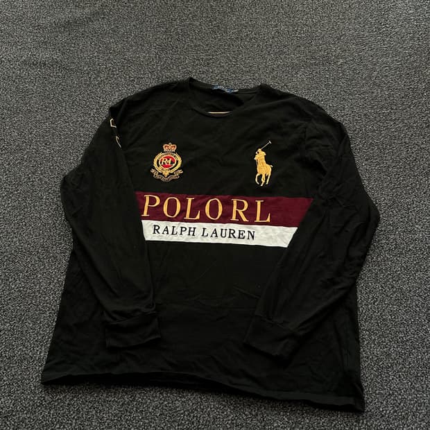 폴로 랄프로렌 빅포니 금장 롱슬리브 M
