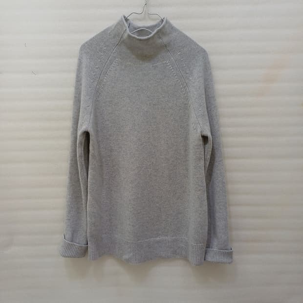 띠어리 순 캐시미어 반폴라 반목 니트 여성 M 목폴라 사랑봉봉