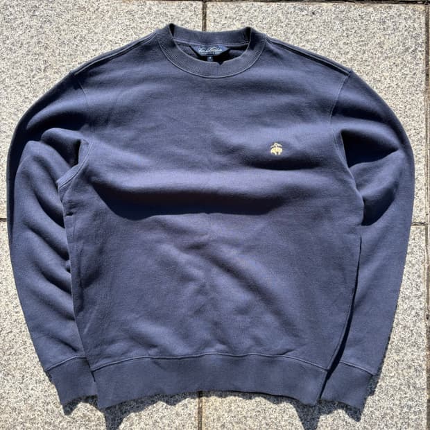 브룩스브라더스 골든 플리스 로고 맨투맨