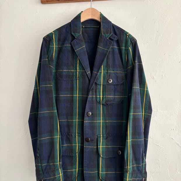 Polo 폴로 랄프로렌 타탄체크 블레이저 자켓