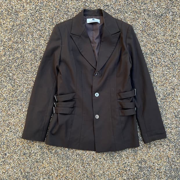 지방시(GIVENCHY) 브라운 블레이져 자켓