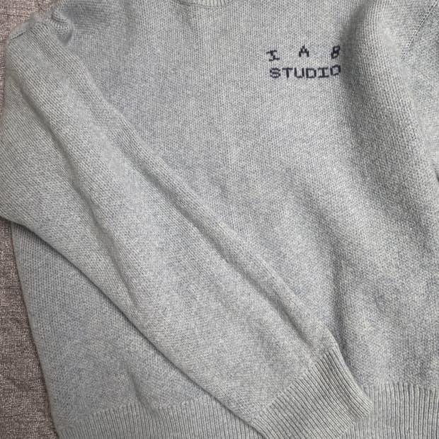 아이앱 스튜디오 니트 스틸블루 XL