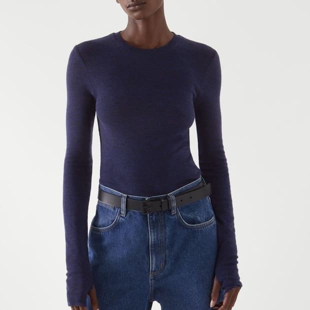 cos armhole sleeved t-shirt