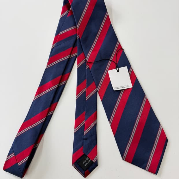 마리오 발렌티노(Mario Valentino) 실크 넥타이 8.5cm