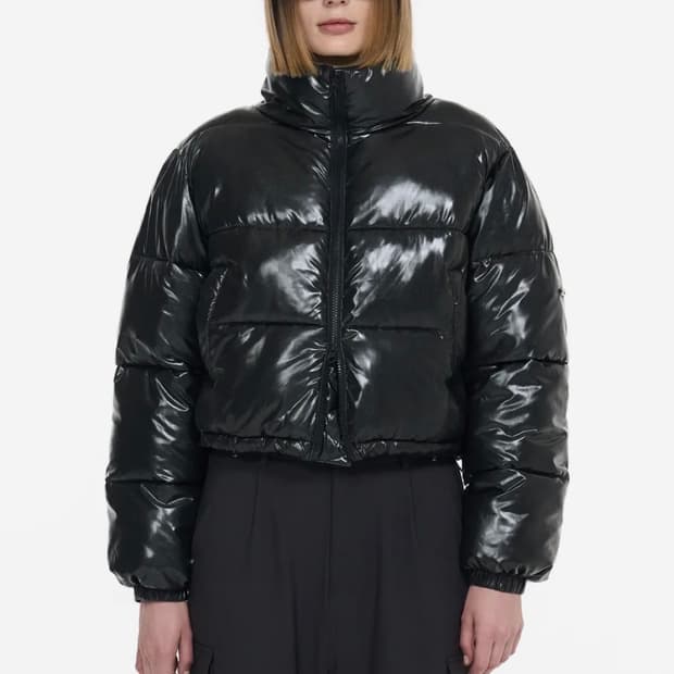 제너럴아이디어 글로시 푸퍼 패딩 