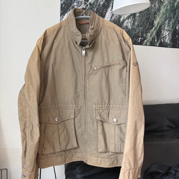 핸리코튼 워싱점퍼 xl