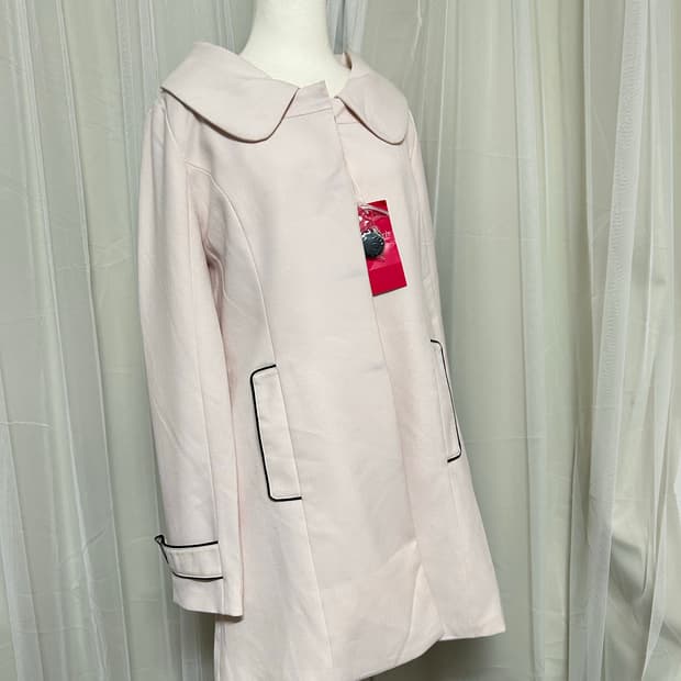 Pinky girls 히메갸루 연핑크 코트 데드스탁 라떼걀