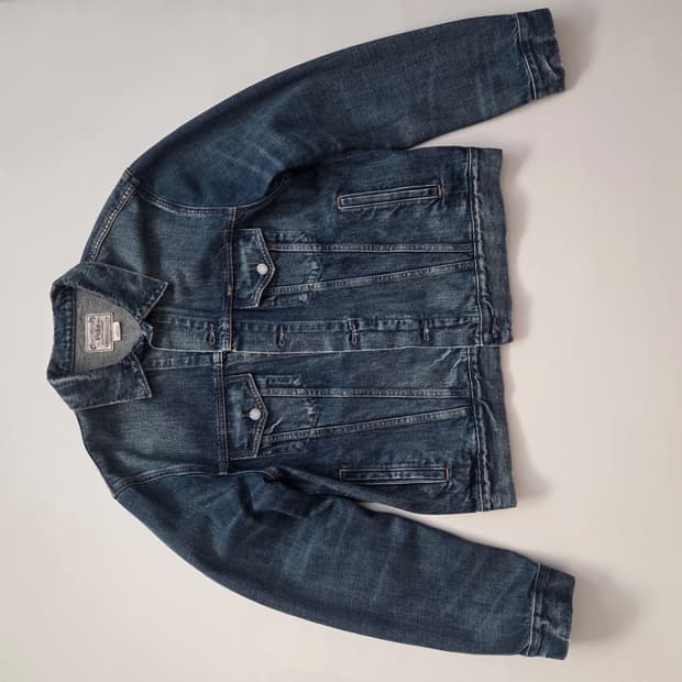 폴로 데님자켓 청자켓 L