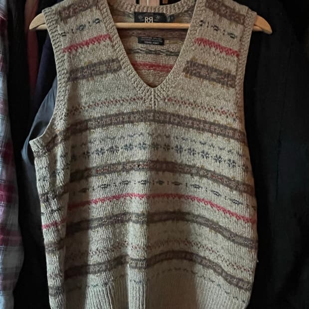 RRL 더블알엘 페어아일 니트 베스트