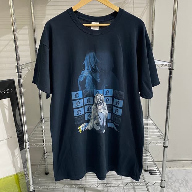 데스노트 니아 부틀렉 애니메이션 티셔츠