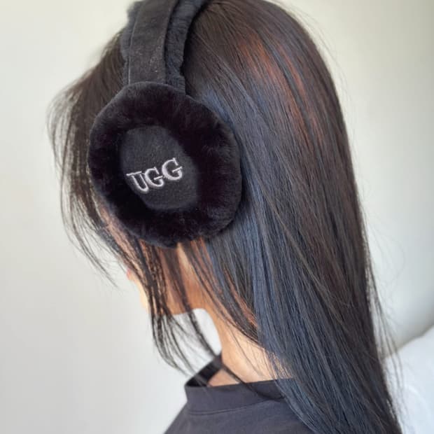 어그 귀마개 블랙 호주 어그 이어머프