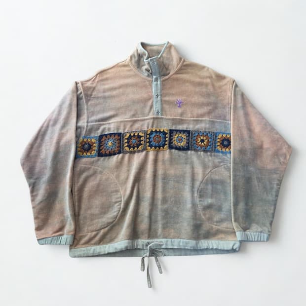 (M/105)Story mfg 오가닉 코튼 풀오버 자켓