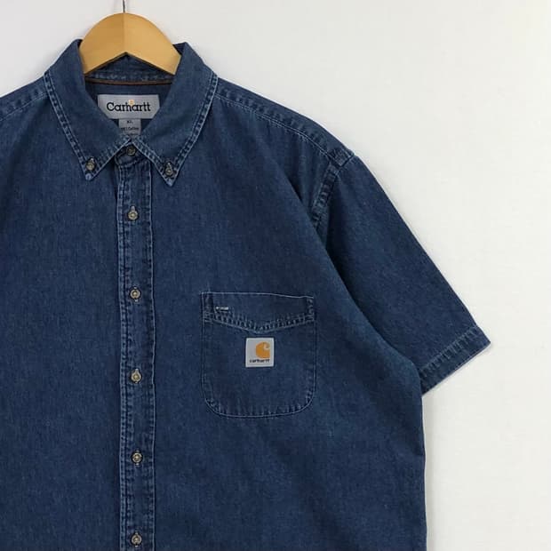 XL 칼하트 데님 셔츠