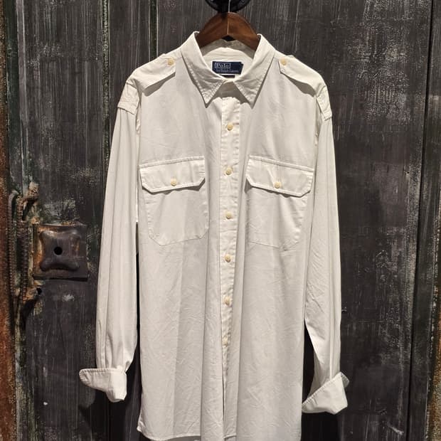 90s Polo by Ralph Lauren Military  Shirt