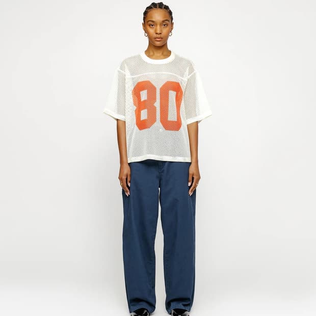 스투시 팀 저지 80 내추럴