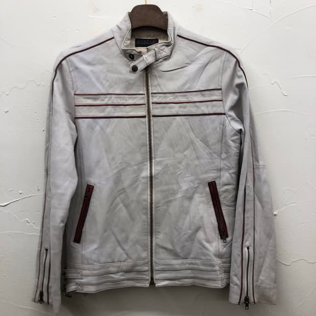 모르간 옴므 양가죽 레이싱 자켓