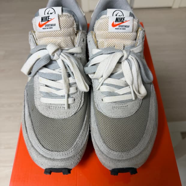 [275] 나이키x사카이x프라그먼트 LD와플 라이트 스모크 그레이