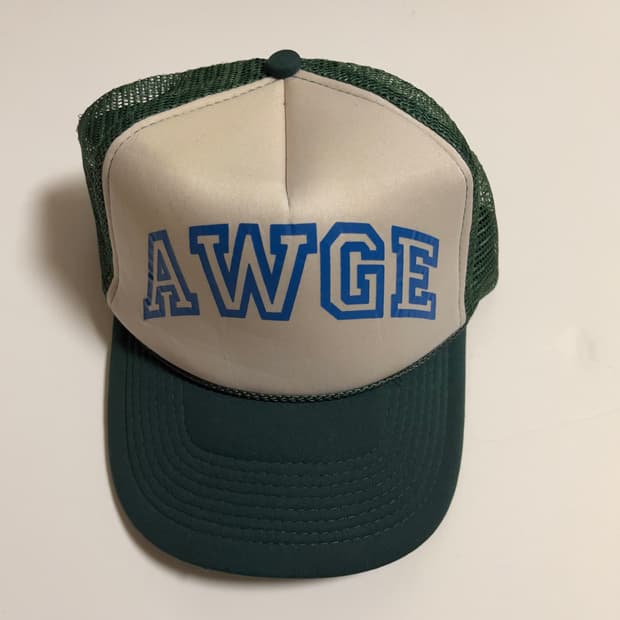 awge 퍼스트 초판 버젼 메쉬캡
