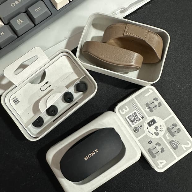 소니 WF-1000XM4 무선 이어폰 블랙 + 케이스 노이즈캔슬링