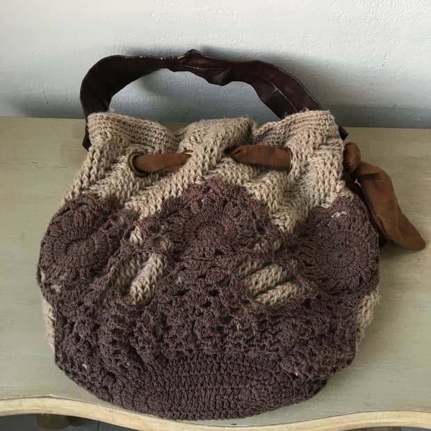  crochet layer bag