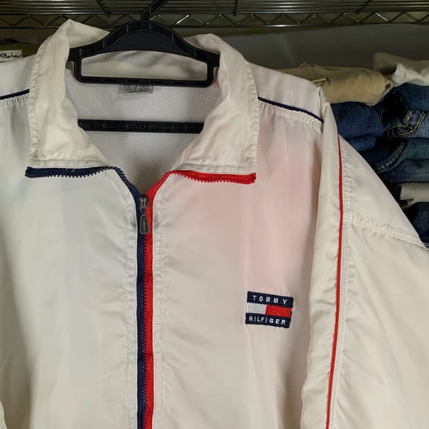 [L] 90's 타미힐피거 바람막이