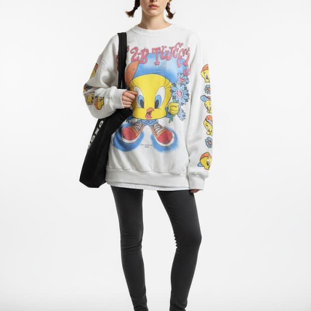 1995년 오리지널 트위티 맨투맨 - XL