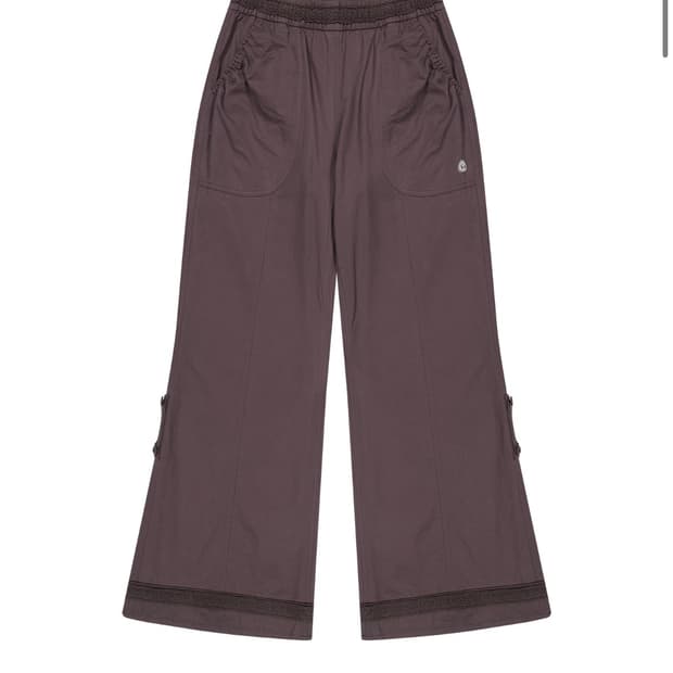 구해요 ) 코이세이오 lace cotton pants red bean