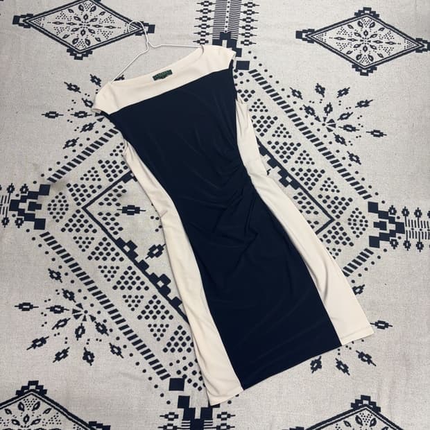 폴로 랄프로렌 쫀쫀 스판 민소매 원피스 8P P00062