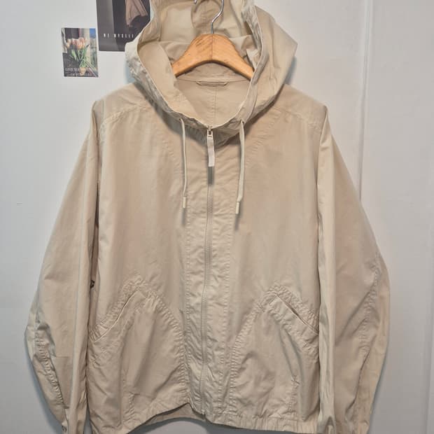 유니클로 U 오버사이즈 후드 블루종  L
사이즈 