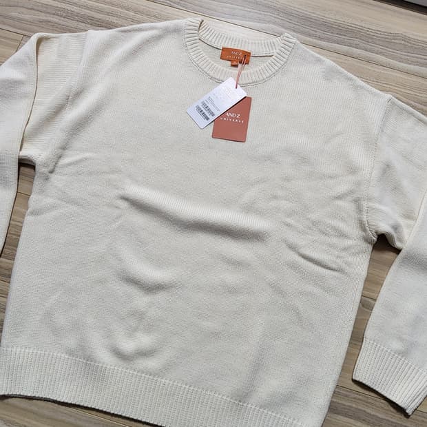 앤드지유니버스로고니트스웨터105