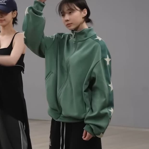 [3] 캐피탈 스무스 저지 스턴트맨 & 우먼 트랙 자켓 라이트 그린팝니다