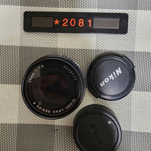 니콘 마운트 시리즈 E 50mm 1.8단렌즈