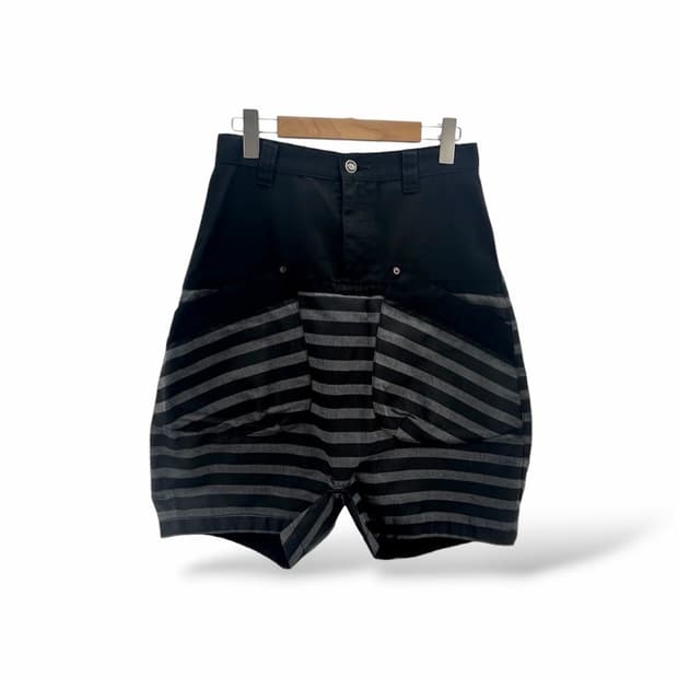 Frapbois x Dickies 스트럭처 스트라이프 벌룬팬츠