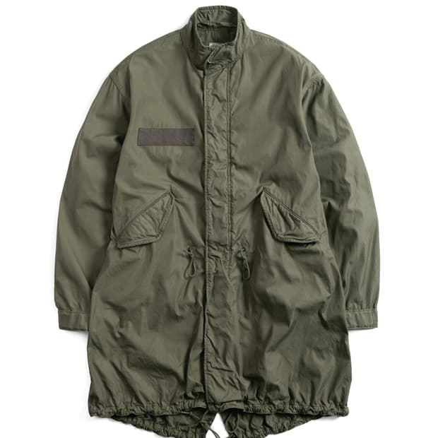 오어슬로우 M-65 FISH TAIL COAT (army green)