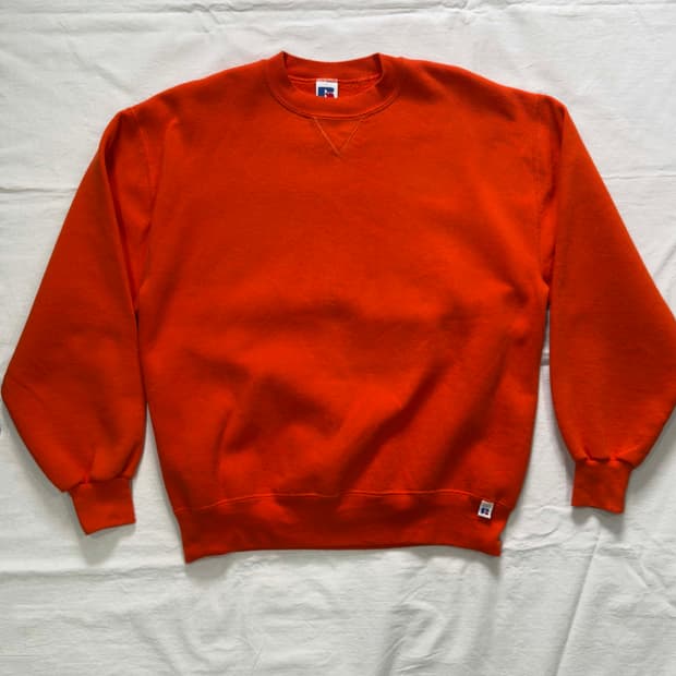 90s 러셀 에슬레틱 블랭크 스웻셔츠 USA